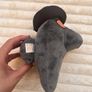 Among Us Grey Plush Soft Toy With Hat Gray  Toikido approx. 20 cm. Used Please see photos Image 5