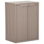 Garden Storage Cabinet Brown Image 2