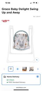 Graco baby swing
