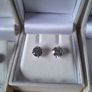 ladies silver earrings Image 3