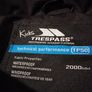 Trespass Waterproof Padded Hooded Jacket, Black Image 8