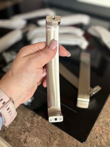 16 chrome kitchen cabinet handles