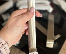 16 chrome kitchen cabinet handles