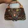 Mary Frances Vintage Designer Beaded Bag With Semi Precious S Image 3