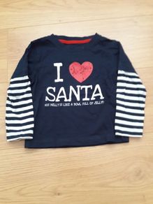 Boys Christmas top 18-24 mth