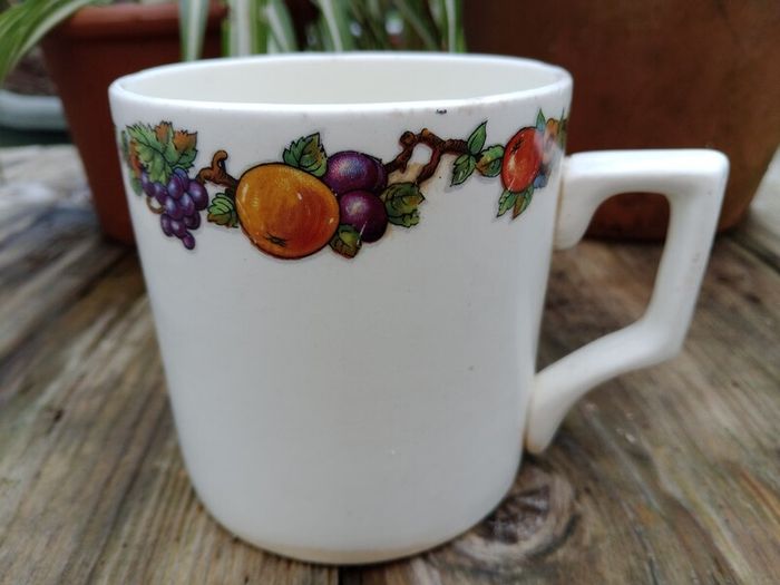 Arklow pottery mug, Large mug, Irish Farmhouse pottery