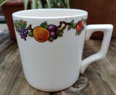 Arklow pottery mug, Large mug, Irish Farmhouse pottery