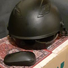 Westt Escape Urban Helmet with Integrated Pull-Down Visor (Black) for Scooter / E-Scooter / Bike