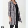 Women's Joseph Ribkoff | Long Snake Print Blazer | Beige And Black Image 3