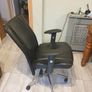 Executive Leather Office Chair with Wheels,Ergonomic Leather Desk Chair High Back Reclining Computer Chair,Comfortable Boss Chair Adults Work Chair for Heavy People(64x46-54cm(25x18-21) Image 8