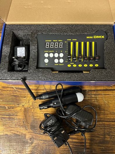Wireless Rechargeable Mini DMX Controller