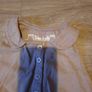 taupe girls dress from chateau de sable Image 3