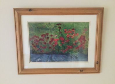 Art - Vintage Oil on Panel ( R. Moore)