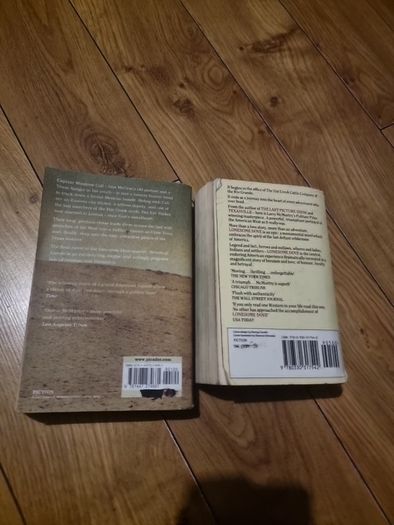 Two Larry McMurtry western novels.
