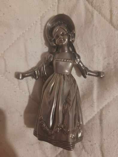 Rare Antique Mystery Clock Girl Pendulum Victorian Era