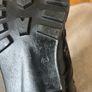 Vintage Military Surplus Style Black & Olive OD Green Panama Sole Jungle Boots - Size 43 Image 6