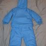 Little Rocha 2-in-1 blue hooded snowsuit 74cm 6-9 months Image 6