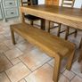 Solid Oak dining table and chairs Image 6
