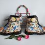 Dr Martens 1460 pascal oriental asia japanese stud 8 hole boots UK 5 EU 38 US 7 Image 7