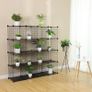 16 Cube Metal Wire Storage Organiser, DIY Closet Cabinet and Modular Shelving Grids, Wire Mesh Shelves and Rack (FREE SHIPPING) Image 3