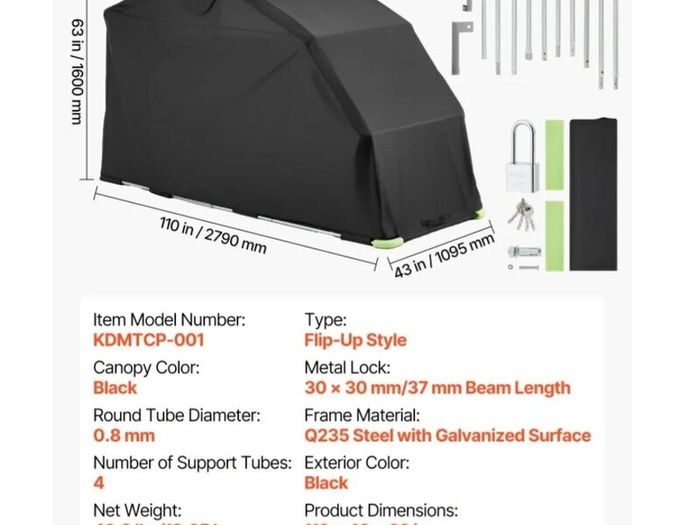 Motor Bike Shed/cover