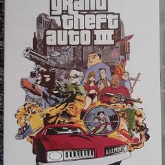 Grand Theft Auto III PC CIB  Discs, Manual & Original Map Poster