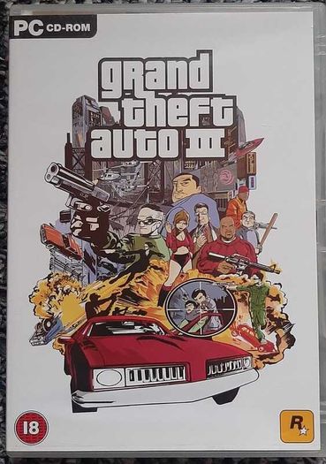 Grand Theft Auto III PC CIB  Discs, Manual & Original Map Poster