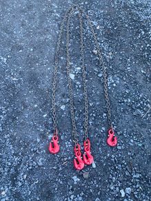 Pair Of Heavy Duty Tie Down Bangers Chains