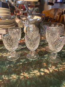 Waterford crystal Donegal glasses free postage