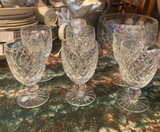Waterford crystal Donegal glasses free postage
