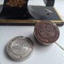 Antique Cast Iron Desktop Paper Embosser Press Image 3