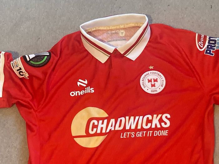 Match-issue player spec Shelbourne FC Conference League jersey