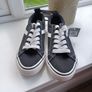 New Girls Low Top Canvas Trainers Size 4 Image 2