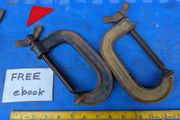 Pair of Record 4" G clamps