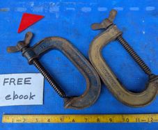 Pair of Record 4" G clamps