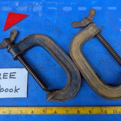 Pair of Record 4" G clamps