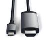Satechi Aluminum Type-c To Hdmi Cable Adapter 4k 60hz 1.8m (6ft). Image 3
