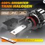 KATUR HB3 LED Headlight Bulb, 80W 16000LM 6000K Cool White 400% Brightness Image 3
