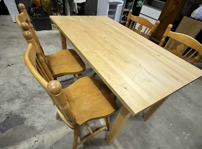 Table & 4 chairs