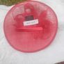 Stylish Fasinator Deep Pink Head Piece by Jacques Vert/Further Price Drop Image 3