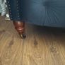 Beautiful blue velvet Chesterfield sofa Image 5