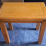 Dunloe Solid Oak Nest of 3 Tables Image 2