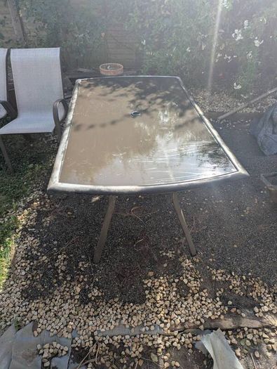 Garden Patio Table and 6 Chairs