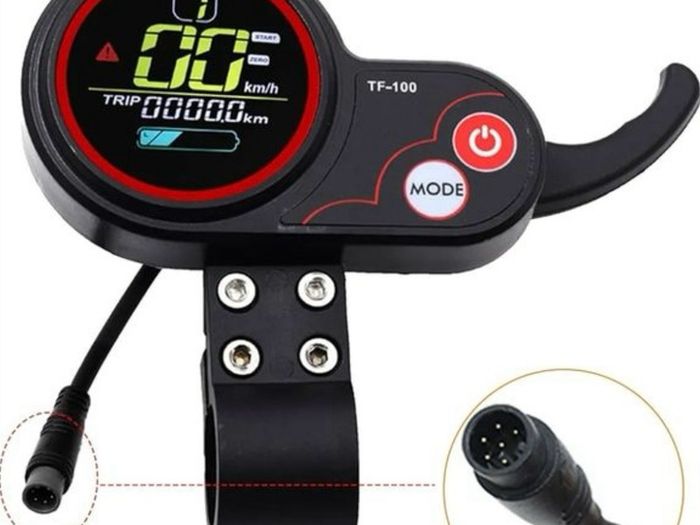 LED Display Throttle Instrument  TF-100 5 or 6 pin for Kugoo M4 / M4 Pro Electric Scooter E-Scooter Thumb  Accessories