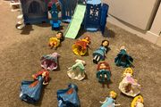 Elsa Castle and princesses