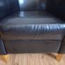 Black Tub Chair Image 2