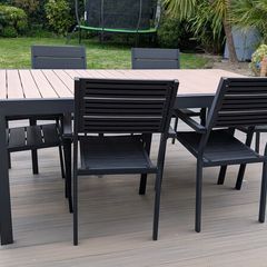 6 garden chairs