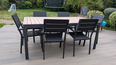 6 garden chairs