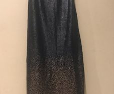 Women Navy Occasion Dress with gold size 8