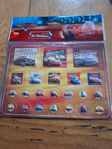 Disney Pixar Cars 3d stickers